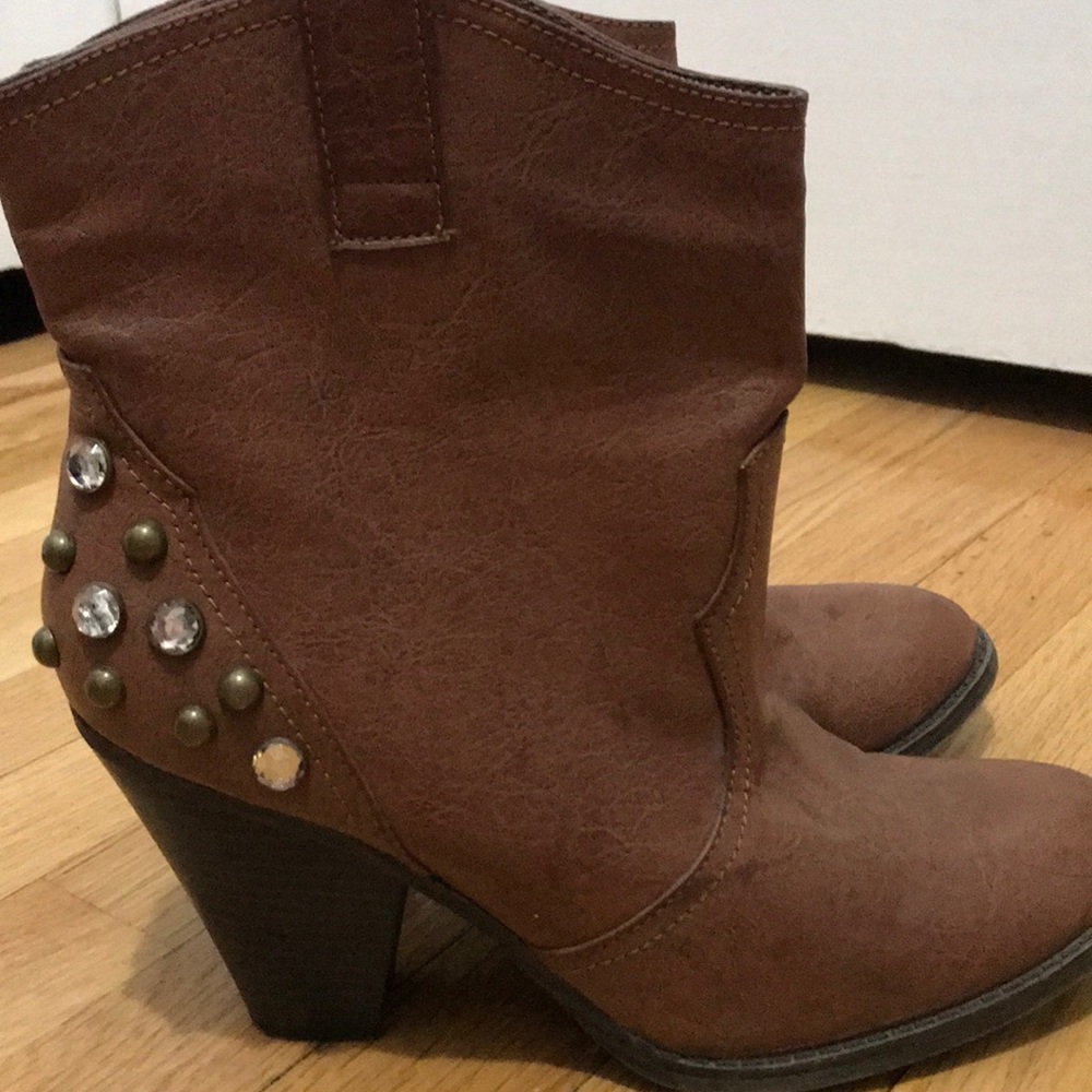 Brown Leather Boots